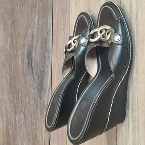 Cole Haan leather Black Heels